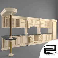 Kitchen 3D Model id 17993