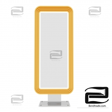 Scala arrotondato mirror PZ_01_3. 3