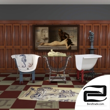 Furniture in the style of Kitsch-AP