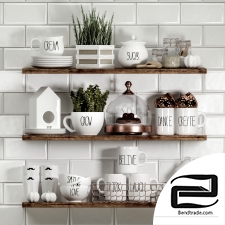 Decorative set for kitchen 425