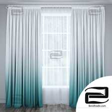 Curtain gradient Curtain gradient