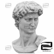 bust of David Art