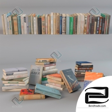 Books Books on the shelf 09