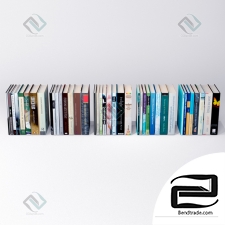 Books on the shelf