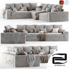 Corner sofa Sofa Alberta Salotti Santorini