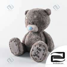 Toys Grey Teddy bear