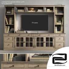 TV wall TV wall Pottery barn