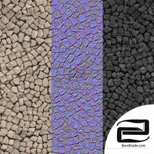 Floor coverings Calçada Portuguesa Texture
