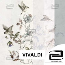 Walls, wallpaper factura VIVALDI