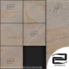 Materials Tile,Tile Cornerstone Slate Multicolor