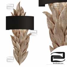 Leaf shaped wall lamp EVO S