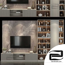 TV wall 2744