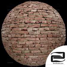 Brick pbr metal roughness 4k