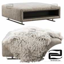 BoConcept Hampton footstool with storage
