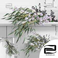 Flowers in sink