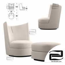 CONTOUR CLUB armchair