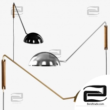 CB2 mantis wall sconce 2
