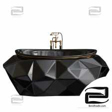 Maison Valentina Bath Black