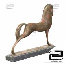 Antique Horse sculpture