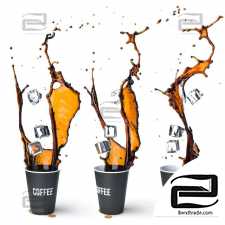 Ice Coffee Splash