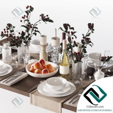 tableware serving 06
