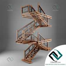 stairs stairs chalet