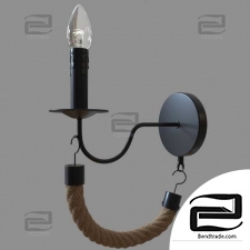 MARSIGLIA A8956AP-1BK wall lamp