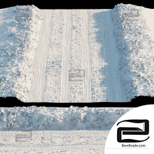 Snowy road