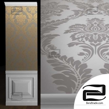Walls, wallpaper Persian chic Grandeco