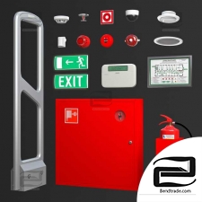 Security equipment of the store