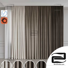 A set of curtains