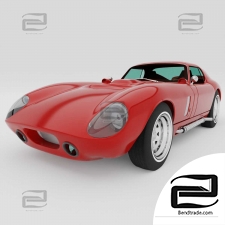 Classic sports car