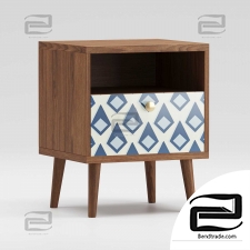 Berber BD-1161354 Nightstand