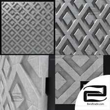 Wall  decor concrete tile line Big n2