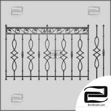 Forged fence 88