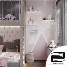 Children's room for girls