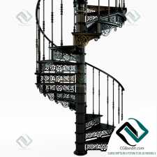 spiral staircase stairs spiral