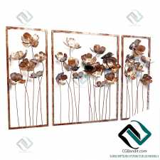 Baguettes Baguettes Metal Tulips paintings