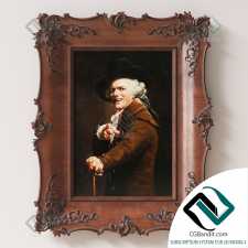 Baguettes Baguettes Carved frames vintage