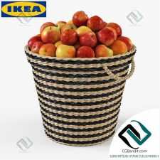 Food Meal Basket of apples