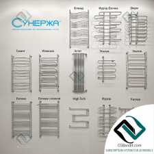 Heated towel rail Sunerzha 02