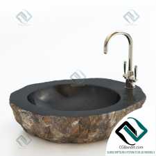 washbasin River Rock 02