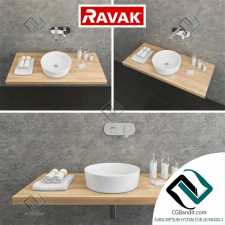 washbasin Ravak 02 sink decor