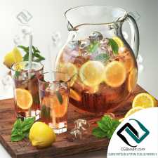 Drink Iced tea with lemon