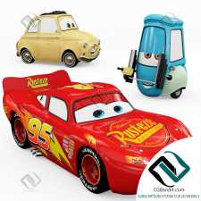 Toys Toys Cars Guido Lightning McQueen Luigi