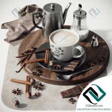 Food and drink Coffee set 04