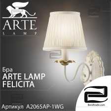 Wall Lamp Arte Lamp Felicita A2065AP-1WG