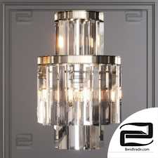 Wall lamp RH 1920S ODEON CLEAR GLASS FRINGE