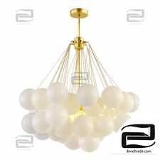 Hanging lamp bubbles