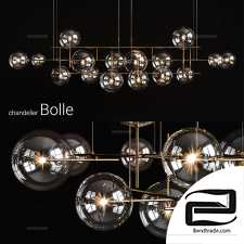 Gallotti Pendant Lamp & Radice Bolle horizontal